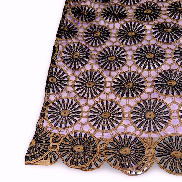 New with Tags Anthropologie Current Air Loire Lace Scalloped Hem Pencil Skirt XS - Picture 6 of 9